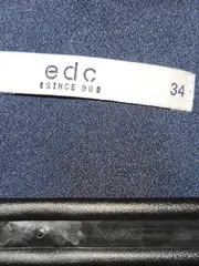 Vorschaubild 4 von Tunikakleid Damen Blau Blumenmuster Boho Gr. 34 XS