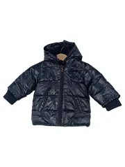 Vorschaubild 1 von BENETTON Kinder Steppjacke Gr. 68 Blau Casual mit Kapuze