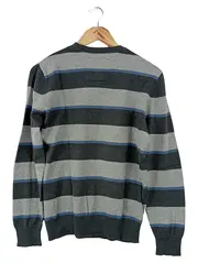 Vorschaubild 2 von Herren Pullover Gr. 46/S Gestreift Mehrfarbig Baumwolle Casual