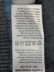 Vorschaubild 4 von Herren Pullover Gr. 46/S Gestreift Mehrfarbig Baumwolle Casual