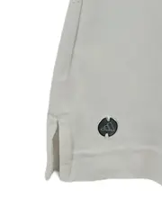 Vorschaubild 7 von Damen Sport Shirt Gr. 38/M Weiß V-Ausschnitt Raffung