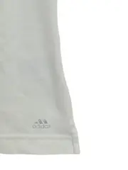 Vorschaubild 5 von Damen Sport Shirt Gr. 38/M Weiß V-Ausschnitt Raffung
