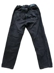 Vorschaubild 2 von Kinder Jeans Regular Fit Grau Gr. 158 Uni Baumwolle Logo
