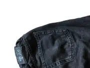 Vorschaubild 5 von Kinder Jeans Regular Fit Grau Gr. 158 Uni Baumwolle Logo