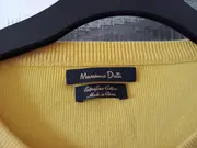 Vorschaubild 2 von Herren Pullover XL Gelb Casual Baumwolle Langarm