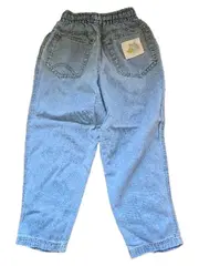 Vorschaubild 2 von Kinder Mädchen Jeans Regular Fit Blau Gr. 104 Stickerei