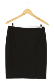 Vorschaubild 1 von Damen Bleistiftrock Gr. 36 S Schwarz Business Klassisch