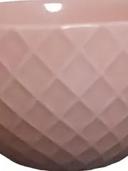 Vorschaubild 2 von Dekoschale Rosa Geometrisch Modern Keramik 10cm Höhe 5cm