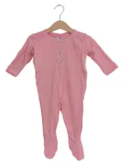 Vorschaubild 1 von Strampler Mädchen Gr. 71/74 Rosa Einteiler Baumwolle