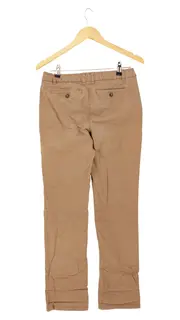 Vorschaubild 2 von Damen Stoffhose Gr. 36 Beige Klassisch Casual Hose Baumwolle Elasthan
