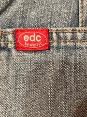 Vorschaubild 6 von Jeansrock Damen Gr. 36 Hellblau Knopfleiste Denim