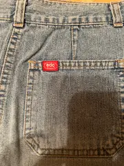 Vorschaubild 5 von Jeansrock Damen Gr. 36 Hellblau Knopfleiste Denim