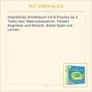 Vorschaubild 2 von Mes Premiers Puzzles Les Animaux Marins 8 Puzzles mit Buch Kleinkind