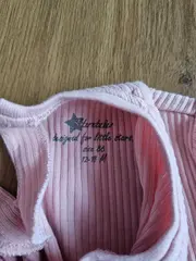 Vorschaubild 4 von Mädchen Langarmshirt Gr. 86 Rosa Rippstrick Schleife Charmant