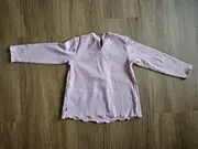 Vorschaubild 3 von Mädchen Langarmshirt Gr. 86 Rosa Rippstrick Schleife Charmant