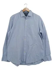 Vorschaubild 1 von Herren Business Hemd Blau XXL Langarm Baumwolle