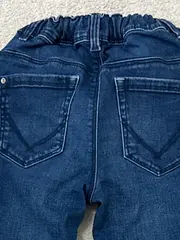 Vorschaubild 3 von Kinder Jeans Hose Regular Fit Blau Gr. 146 Baumwolle Freizeit