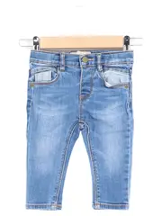 Vorschaubild 1 von Kinder Jeans Regular Fit Gr. 74 Blau Casual Denim Hose