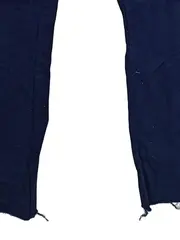 Vorschaubild 4 von Damen Stoffhose Blau Gr. 40 Retro Baumwolle
