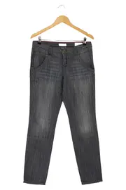 Vorschaubild 1 von Damen Jeans Straight Leg W28/36 Grau Casual Baumwolle Lyocell