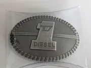 Vorschaubild 2 von Gürtelschnalle Herren Urban Grau Metall Logo Schnalle UNI
