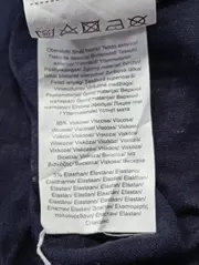 Vorschaubild 4 von Damen Bluse Gr. 36/S Blau Grafisch Muster Viskose Casual