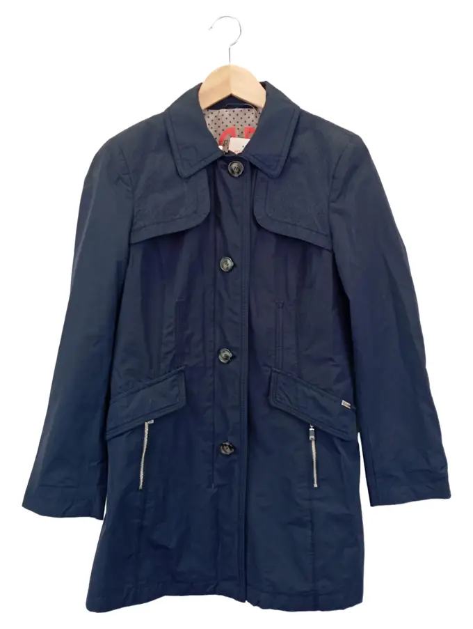 GERRY WEBER Übergangsmantel Damen Blau Klassisch 38 M Polyester