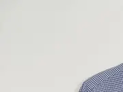 Vorschaubild 5 von Business Hemd Herren Gr. 39 kariert blau weiß