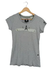 Vorschaubild 1 von Damen T-Shirt Slim Fit Gr. 34;XS Grau Casual