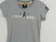 Vorschaubild 2 von Damen T-Shirt Slim Fit Gr. 34;XS Grau Casual