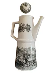 Vorschaubild 1 von Kaffeekanne Klassisch Porzellan Weiß Artemis
