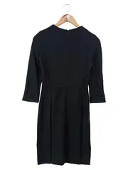 Vorschaubild 2 von Etuikleid Damen Gr. 34/XS Schwarz Business Elegant Kleid