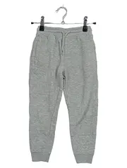 Vorschaubild 1 von Jogginghose Kinder Gr. 110 grau meliert Slim Fit Kordelzug