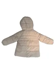 Vorschaubild 3 von Kinder Winterjacke Gr. 80 Rosa Kapuze Tiermotiv Gesteppt