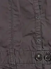 Vorschaubild 6 von Blusenkleid Damen Gr. 36/S Grau Baumwolle Casual