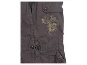 Vorschaubild 4 von Blusenkleid Damen Gr. 36/S Grau Baumwolle Casual