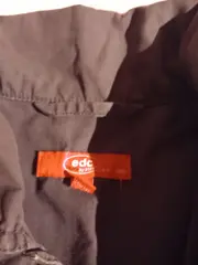 Vorschaubild 7 von Blusenkleid Damen Gr. 36/S Grau Baumwolle Casual