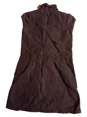 Vorschaubild 2 von Blusenkleid Damen Gr. 36/S Grau Baumwolle Casual