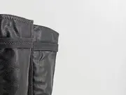 Vorschaubild 4 von Damen Stiefel Gr. 38 Schwarz Blockabsatz Reißverschluss