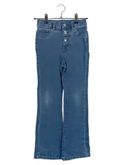 Vorschaubild 1 von Jeans Mädchen Kinder Gr. 134 Blau Regular Fit Casual Hose Baumwolle