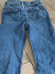 Vorschaubild 2 von Jeans Mädchen Kinder Gr. 134 Blau Regular Fit Casual Hose Baumwolle