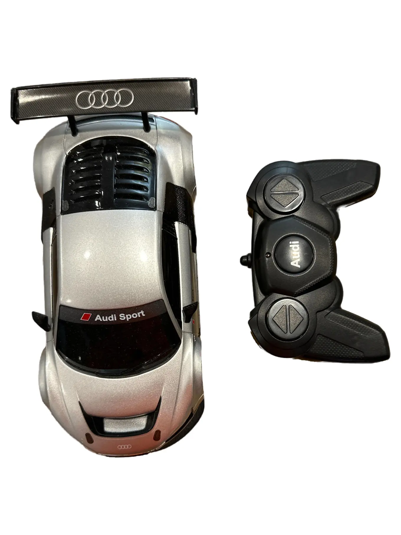 JAMARA Audi R8 LMS Ferngesteuertes Auto Rennwagen Silber Kinder Modell