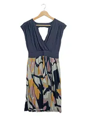 Vorschaubild 1 von Damen Freizeitkleid Gr. 40/L Mehrfarbig Casual Midikleid