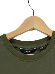 Vorschaubild 3 von Damen Freizeitkleid Gr. 42 XL Grün Baumwolle Casual