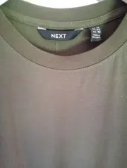 Vorschaubild 5 von Damen Freizeitkleid Gr. 42 XL Grün Baumwolle Casual