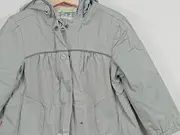 Vorschaubild 4 von Leichte Jacke Kinder Mädchen Grau Sterne Kapuze Gr. 104