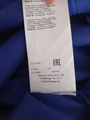 Vorschaubild 3 von Damen Abendkleid Gr. 38 Blau Elegant Spitze Maxikleid