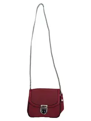 Vorschaubild 1 von Damen Umhängetasche Rot Elegant mit Kette Handtasche