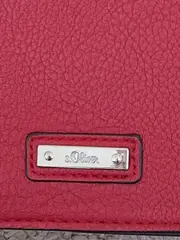 Vorschaubild 2 von Damen Umhängetasche Rot Elegant mit Kette Handtasche