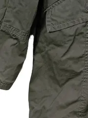 Vorschaubild 3 von edc Damen Parka Oliv Gr. 38/M Freizeit Kapuze Baumwolle Übergangsjacke